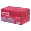 Салфетки бумажные 400 шт., 24х24 см, "Big Pack", красные, 100% целлюлоза, LAIMA, 114727 - фото 2568333