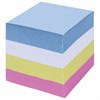 Блок для записей STAFF, проклеенный, куб 8х8 см, 800 листов, цветной, 120383 - фото 2569990