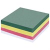 Блок для записей STAFF, проклеенный, куб 8х8 см, 350 листов, цветной, 120384 - фото 2570014