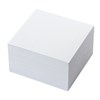 Блок для записей BRAUBERG, непроклеенный, куб 9х9х5 см, белый, белизна 95-98%, 122338 - фото 2570332