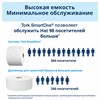 Бумага туалетная 207 м, TORK (Система T8) SmartOne, КОМПЛЕКТ 8 шт., Advanced, 2-слойная, 4722, 472272 - фото 2570525