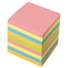 Блок для записей BRAUBERG непроклеенный, куб 9х9х9 см, цветной, 122341 - фото 2570620