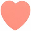 Блок самоклеящийся (стикеры), фигурный BRAUBERG, НЕОНОВЫЙ "Сердце", 50 листов, розовый, европодвес, 122710 - фото 2570877