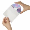 Конверты для CD/DVD (125х125 мм) с окном, бумажные, клей декстрин, КОМПЛЕКТ 25 шт., BRAUBERG, 123599 - фото 2570925