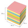 Блок для записей BRAUBERG непроклеенный, куб 9х9х9 см, цветной, 122341 - фото 2571197