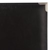 Папка адресная из кожзама без надписи, формат А4, 33х25х2 см, черная - фото 2571299