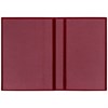Папка адресная бархат бордовый, "Виньетка", формат А4, STAFF, 124294 - фото 2571664