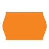 Этикет-лента 26х12 мм, волна, оранжевая, комплект 5 рулонов по 800 шт., BRAUBERG, 123578 - фото 2571675