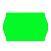Этикет-лента 22х12 мм, волна, зеленая, комплект 5 рулонов по 800 шт., BRAUBERG, 123575 - фото 2571698