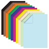 Цветная бумага А4 ТОНИРОВАННАЯ В МАССЕ, 100 листов 10 цветов, склейка, 80 г/м2, BRAUBERG, 210х297 мм, 124715 - фото 2571706