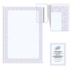 Сертификат-бумага для лазерной печати BRAUBERG, А4, 25 листов, 115 г/м2, "Голубая сеточка", 122618 - фото 2571715