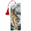 Закладка для книг 3D, BRAUBERG, объемная, "Бенгальский тигр", с декоративным шнурком-завязкой, 125755 - фото 2571800