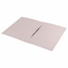 Скоросшиватель картонный мелованный BRAUBERG, гарантированная плотность 360 г/м2, красный, до 200 листов, 124575 - фото 2572433