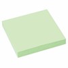Блок самоклеящийся (стикеры), STAFF, 76х76 мм, 100 листов, зеленый, 126498 - фото 2572552