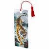 Закладка для книг 3D, BRAUBERG, объемная, "Бенгальский тигр", с декоративным шнурком-завязкой, 125755 - фото 2572571