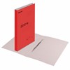 Скоросшиватель картонный мелованный BRAUBERG, гарантированная плотность 360 г/м2, красный, до 200 листов, 124575 - фото 2573147