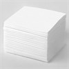 Салфетки бумажные 100 штук, 24х24 см, LAIMA, белые, 100% целлюлоза, 126907 - фото 2573255