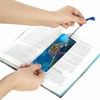 Закладка для книг 3D, BRAUBERG, объемная, "Леопард", с декоративным шнурком-завязкой, 125766 - фото 2573343