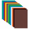 Картон цветной А4 немелованный (матовый), 12 листов 12 цветов, ПИФАГОР, 200х283 мм, 128011 - фото 2573786