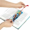 Закладка для книг 3D, BRAUBERG, объемная, "Мотогонки", с декоративным шнурком-завязкой, 125769 - фото 2573812