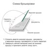 Папка архивная для переплета А4 (310х215 мм), 40 мм, без клапанов, переплетный картон/бумвинил - фото 2574080