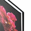 Блокнот МАЛЫЙ ФОРМАТ 110х147 мм А6, 80 л., твердый переплет, ламинированная обложка, клетка, STAFF, "Красный цветок на черном", 127212 - фото 2574487