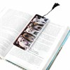 Закладка для книг с линейкой, 3D-объемная, BRAUBERG "Милые щенки", с декоративным шнурком, 128098 - фото 2574700