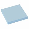 Блок самоклеящийся (стикеры) STAFF, 76х76 мм, 100 листов, голубой, 129362 - фото 2575616
