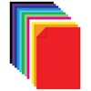 Цветной картон А4, ТОНИРОВАННЫЙ В МАССЕ, 48 листов, 12 цветов, склейка, 180 г/м2, ЮНЛАНДИЯ, 210х297 мм, 129877 - фото 2575778