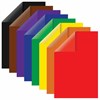 Цветная бумага А4 2-сторонняя мелованная (глянцевая), 16 листов 8 цветов, на скобе, BRAUBERG, 200х280 мм, "Морская", 129924 - фото 2575834