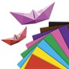 Цветная бумага А4 2-сторонняя офсетная, 16 листов 8 цветов, на скобе, BRAUBERG, 200х275 мм, "Кораблик", 129925 - фото 2576880