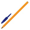Ручка шариковая BIC "Orange", СИНЯЯ, корпус оранжевый, узел 0,8 мм, линия письма 0,3 мм, 8099221 - фото 2577117