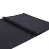 Скетчбук, черная бумага 120 г/м2, 148х210 мм, 32 л., гребень, BRAUBERG ART CLASSIC, 128952 - фото 2577298