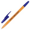 Ручка шариковая CORVINA (Италия) "51 Vintage", СИНЯЯ, корпус оранжевый, узел 1 мм, линия письма 0,7 мм, 40163/02 - фото 2577330
