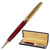 Ручка подарочная шариковая GALANT "Bremen", корпус бордовый с золотистым, золотистые детали, пишущий узел 0,7 мм, синяя, 141010 - фото 2577443
