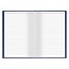 Книга учета 144 л., линия, твердая, бумвинил, блок офсет, А4 (200х290 мм), BRAUBERG, синий, 130227 - фото 2577487