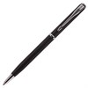 Ручка подарочная шариковая GALANT "Arrow Chrome Grey", корпус серый, хромированные детали, пишущий узел 0,7 мм, синяя, 140652 - фото 2577867