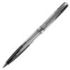 Ручка подарочная шариковая GALANT "Offenbach", корпус серебристый с черным, хромированные детали, пишущий узел 0,7 мм, синяя, 141014 - фото 2577935
