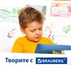 Картон цветной А4 ТОНИРОВАННЫЙ В МАССЕ, 10 листов 10 цветов, 180 г/м2, BRAUBERG, 129308 - фото 2577945