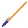 Ручка шариковая BIC "Orange", СИНЯЯ, корпус оранжевый, узел 0,8 мм, линия письма 0,3 мм, 8099221 - фото 2577963