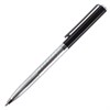 Ручка подарочная шариковая GALANT "Landsberg", корпус серебристый с черным, хромированные детали, пишущий узел 0,7 мм, синяя, 141013 - фото 2578180