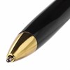 Ручка подарочная шариковая BRAUBERG "De Luxe Black", корпус черный, узел 1 мм, линия письма 0,7 мм, синяя, 141411 - фото 2578315