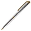 Ручка подарочная шариковая GALANT "Barendorf", корпус серебристый с гравировкой, золотистые детали, пишущий узел 0,7 мм, синяя, 141011 - фото 2578395