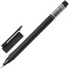 Ручка капиллярная (линер) BRAUBERG "Carbon", ЧЕРНАЯ, металлический наконечник, трехгранная, линия письма 0,4 мм, 141523 - фото 2578434