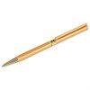Ручка подарочная шариковая GALANT "Stiletto Gold", тонкий корпус, золотистый, золотистые детали, пишущий узел 0,7 мм, синяя, 140527 - фото 2578509