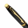 Ручка подарочная шариковая BRAUBERG "De Luxe Black", корпус черный, узел 1 мм, линия письма 0,7 мм, синяя, 141411 - фото 2578533