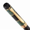 Ручка подарочная шариковая GALANT "Granit Green", корпус черный с темно-зеленым, золотистые детали, пишущий узел 0,7 мм, синяя, 140393 - фото 2578612