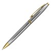 Ручка подарочная шариковая BRAUBERG "De Luxe Silver", корпус серебристый, узел 1 мм, линия письма 0,7 мм, синяя, 141414 - фото 2578657