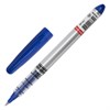 Ручка-роллер BRAUBERG "Control", СИНЯЯ, корпус серебристый, узел 0,5 мм, линия письма 0,3 мм, 141554 - фото 2578693