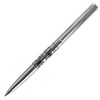 Ручка подарочная шариковая GALANT "Basel", корпус серебристый с черным, хромированные детали, пишущий узел 0,7 мм, синяя, 141665 - фото 2578752